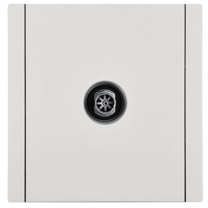 Розетка TV оконечная FORTE&PIANO FP228 бел. IEK FP-A10-O-K01