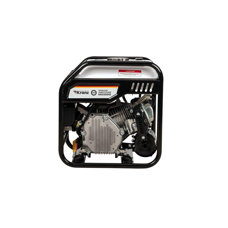 Генератор инверторный KR2500IO 2.5кВт 230В 7л открытый корпус ручной старт KRANZ KR-16-1142