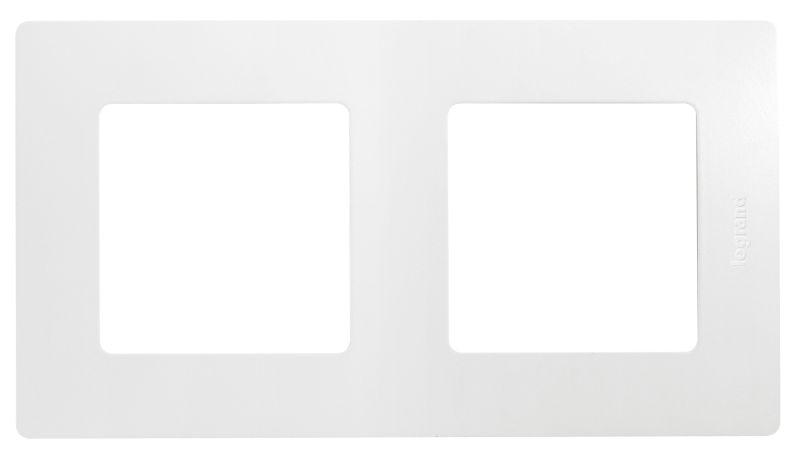 Рамка 2-м Etika бел. IEK 672502