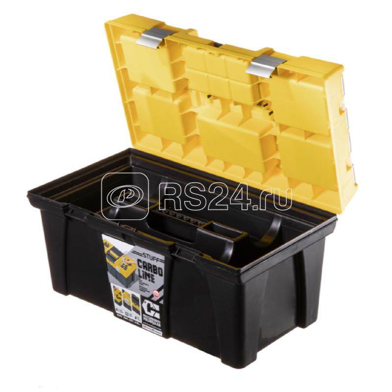 Ящик для инструментов 60х34х32см STUFF 26 SEMI PROFI CARBO желт. PATROL 146173