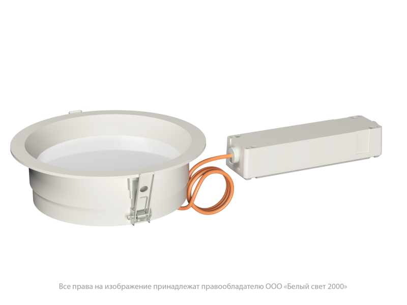 Светильник аварийный BS-DL-10-L2-LED V05 White 3000К Белый Свет a30252