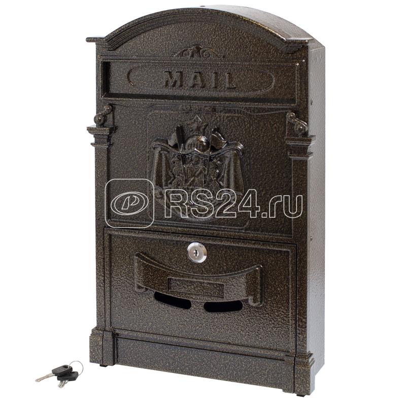 Ящик почтовый №4010 бронза без коробки Аллюр 14 178