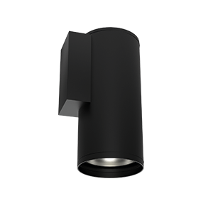 Светильник светодиодный архитектурный Gutta Single 1х15Вт 5000К IP67 18град. RAL9005 черн. VARTON V1-G1-90331-01L02-67S1550