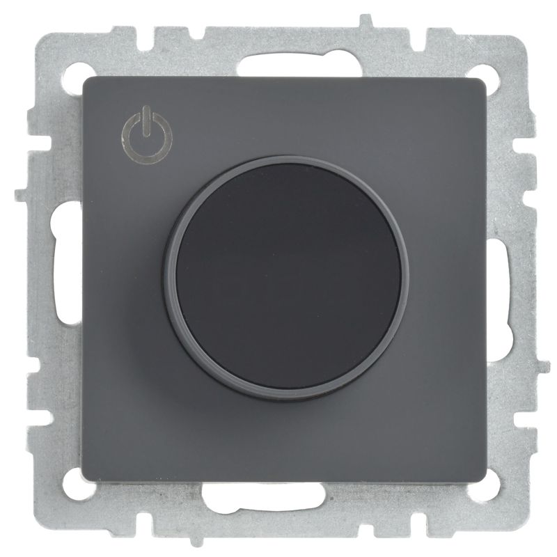 Термостат электронный с индик. BRITE СП IP20 ТС10-1-БрГ механизм графит IEK BR-RT11-K53
