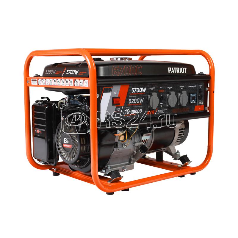 Бензогенератор GRS 6700C PATRIOT 476102105