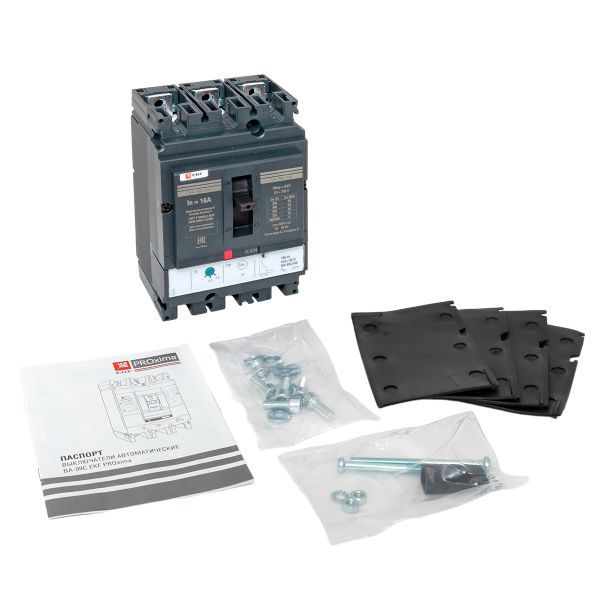 Выключатель автоматический 3п 160/16А 36кА ВА-99C Compact NS PROxima EKF mccb99C-160-16