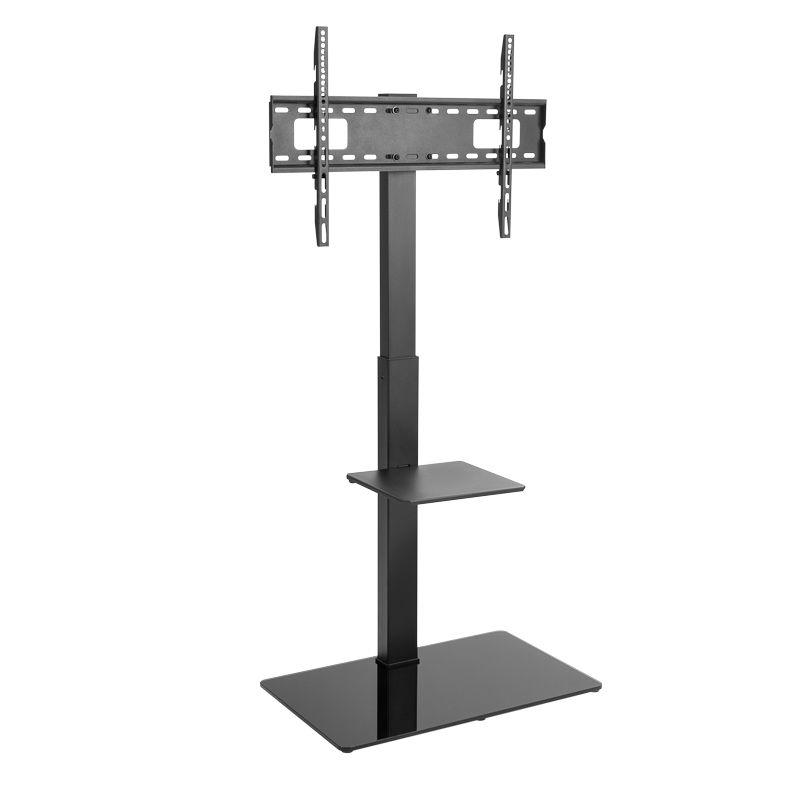 Стойка напольная с кронштейном для телевизора 37-70дюймов с доп. полкой для медиаоборудования Profi Rexant 38-0318