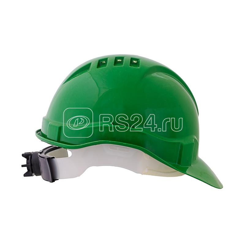 Каска Европласт пластик храповик зел. ЕЛАНПЛАСТ КАС104-З