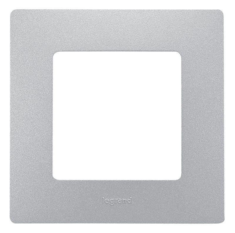 Рамка 1-м Etika алюм. IEK 672551