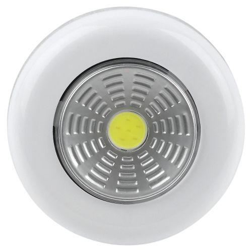 Фонарь светодиодный подсветка SB-101 пушлайт (СОВ 3хААА 1шт в пак.) бел. Трофи Б0052747