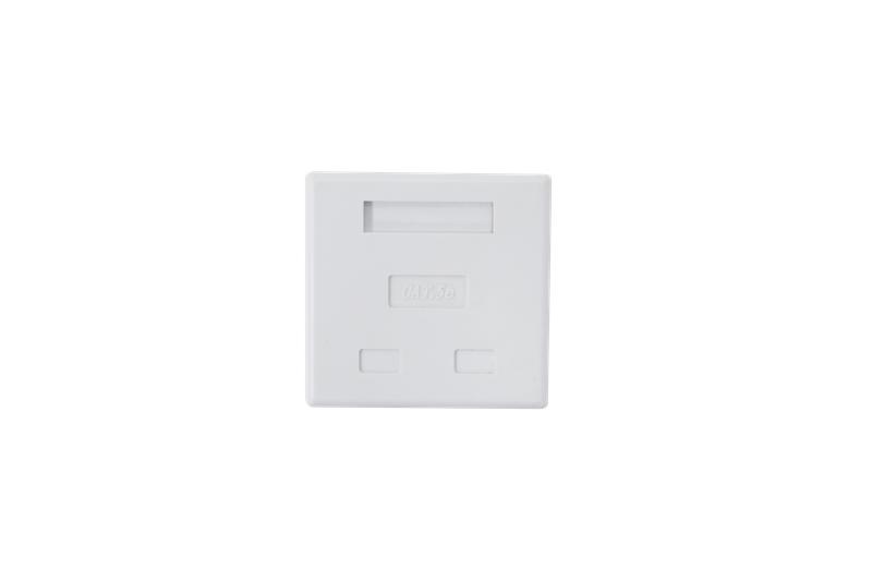 Розетка компьютерная 8P8C (RJ45) UTP кат.5E 2 порта TOKOV ELECTRIC TKE-SMB-8P8C-2P-UTP