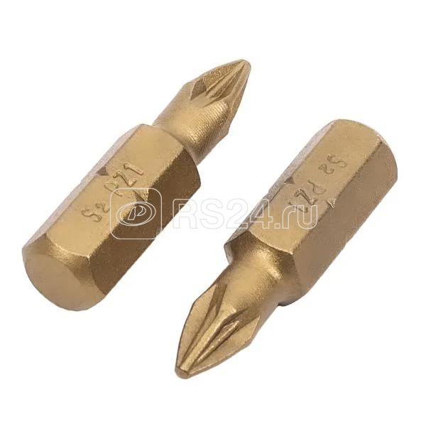 Бита "Pozidriv" РZ1 25мм S2 Pro (уп.2шт) ИНТЕРСКОЛ 0410.018
