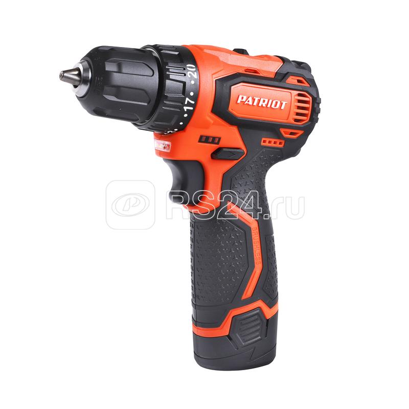Дрель-шуруповерт аккумуляторная BR 367Li 2 АКБ Li-Ion 12В 2А.ч 35Нм 2 скорости (кейс) PATRIOT 180201367