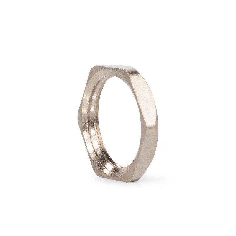 Гайка латунная плоская ГП-М50 (уп.20шт) Fortisflex 88236