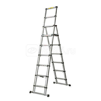 Лестница телескопическая 3.8м SHTOK 20014