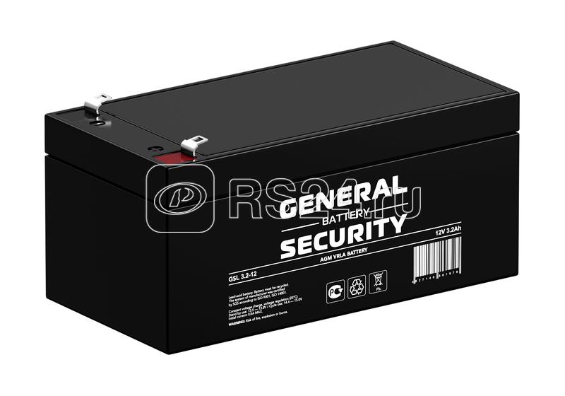 Аккумулятор 12В 3.2А.ч General Security GSL3.2-12