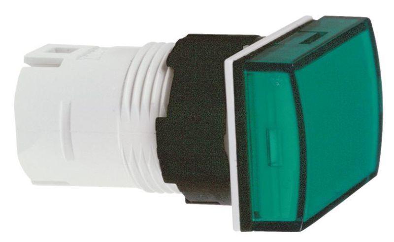 Лампа сигнальная прямоуг. зел. SchE ZB6DV3