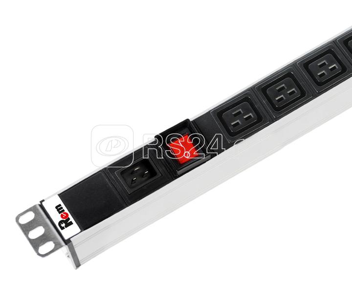 Блок распределения питания R-16-6C19-V-440 6хC19 C20 16А базов. горизонт. Rem 1361985