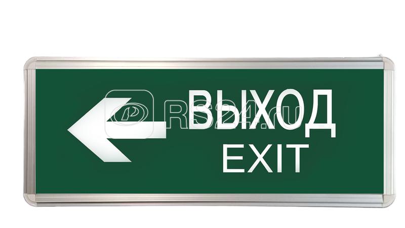 Светильник светодиодный ССА ВЫХОД-EXIT стрелка 3Вт аварийный двусторонний TOKOV ELECTRIC TKE-SSA-3-2/3-IP20