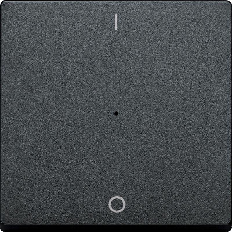 Клавиша 1-кн. SM для мод. выкл. рис.1/0 антрацит SchE MTN625414