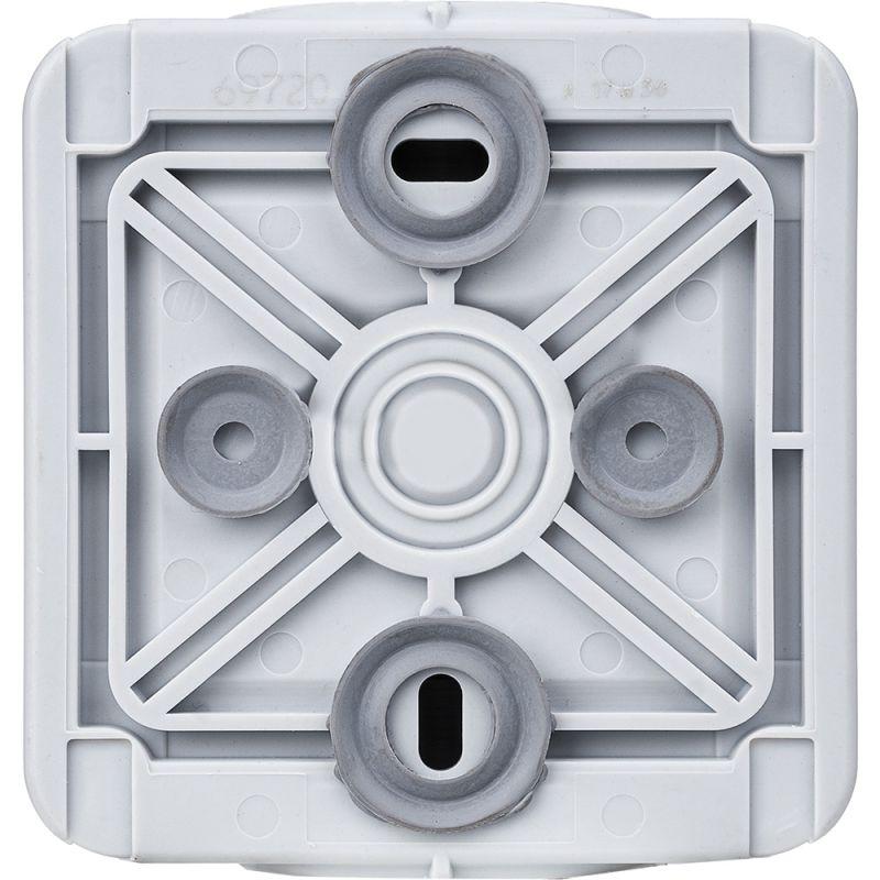 Выключатель кнопочный 1-кл. ОП PLEXO IP55 10А сер. Leg 069720