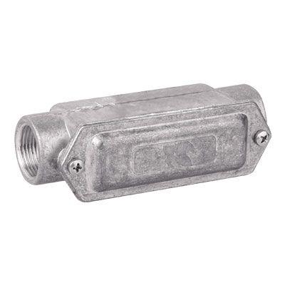 Коробка протяжная алюм. 2 ввода 180град. М50х1.5 IP55 171х62х71мм DKC 6030-50 Коробка протяжная алюм. 2 ввода 180град. М50х1.5 IP55 171х62х71мм DKC 6030-50