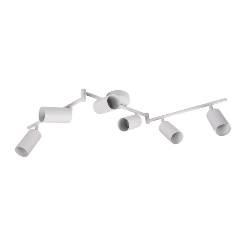 Светильник PCL-0606 6xGU10 IP20 230В WH настен./потолочн. декор. под лампу JazzWay 5066786