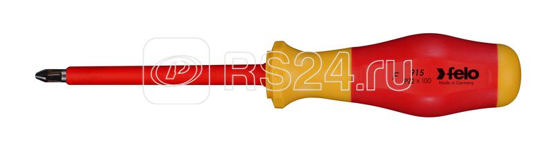 Отвертка диэлектрическая крестовая PZ2х100 Felo 91520390