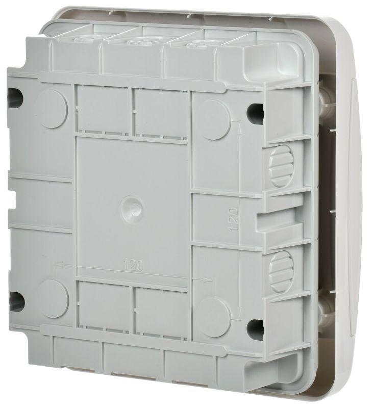 Корпус ЩРВ-П-8 TEKFOR IP41 бел. дверь пластик. IEK TF5-KP13-V-08-41-K01-K01