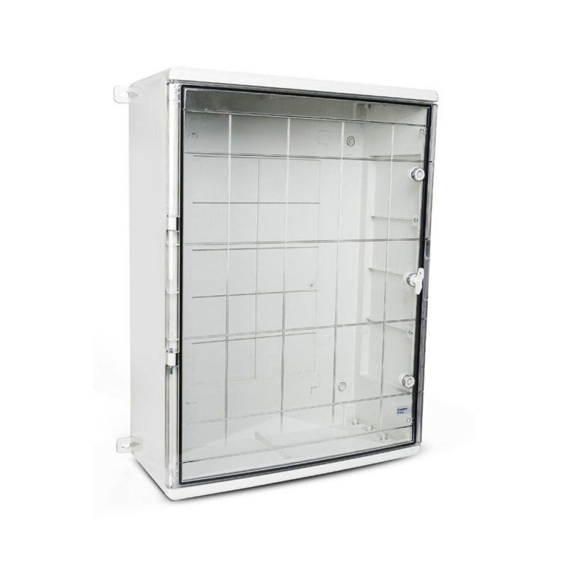 Корпус пластиковый с монтажной панелью ЩМП IP65 прозр. дверь 800х600х260 Промрукав PR08.26497