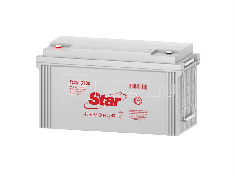 Аккумулятор 12В 120А.ч Star DJM12120