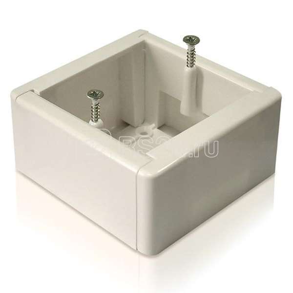 Коробка Тусо уст. для кабель-каналов 88х88х44мм IP40 Ruvinil 65021