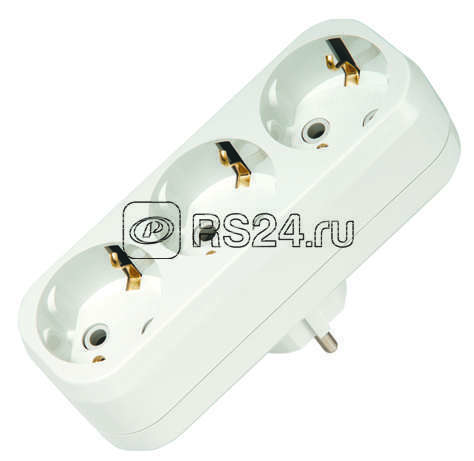 Разветвитель 3-м с заземл. Makel 10033