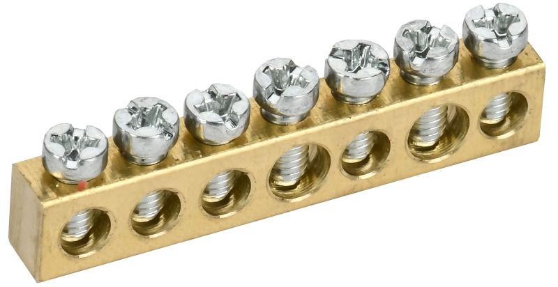 Шина нулевая 6х9 7 отверст. TEKFOR IEK TF-KP00D-SN-07