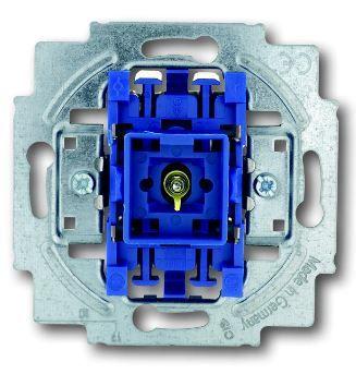 Механизм 1-кл. 1п кнопки (нормально-открытый контакт) с N-клеммой с подсветкой 10А 250В ABB 2CKA001413A1106