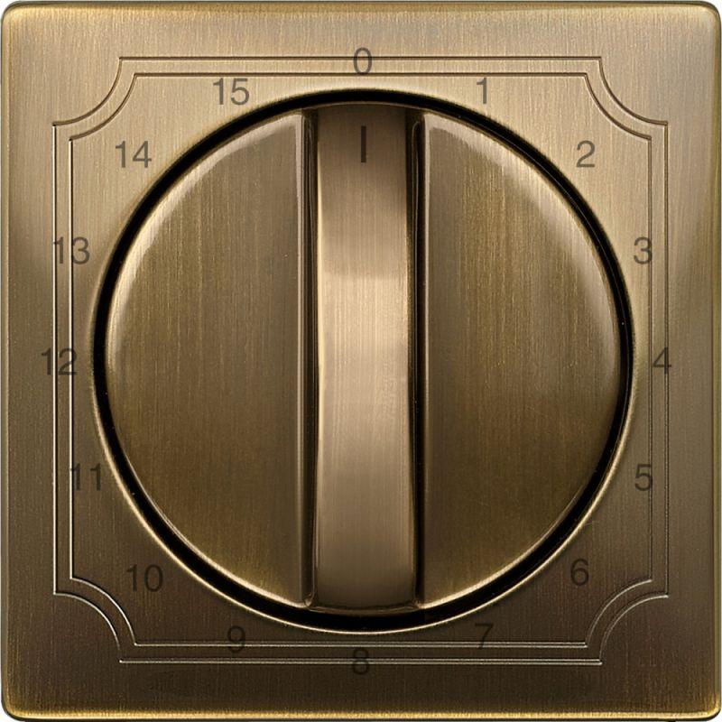 Плата центральная таймера Merten 15мин антич. латунь SchE MTN538343