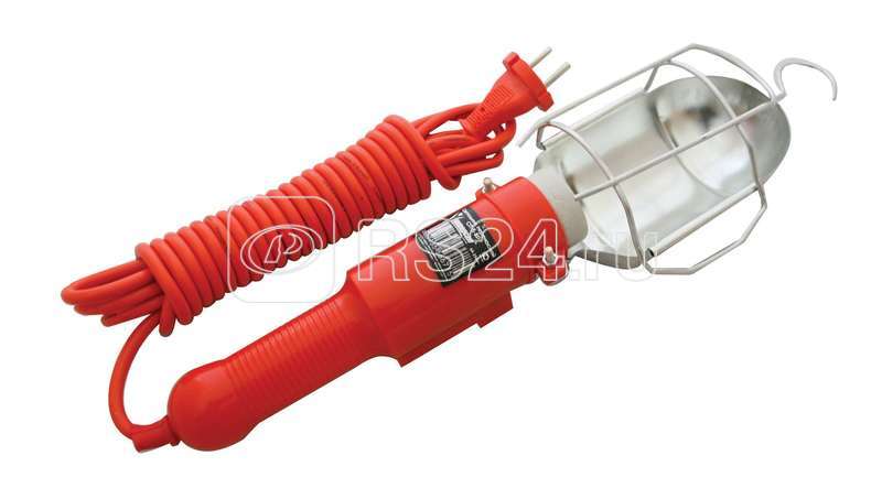 Светильник переносной ПВС 2х0.75 с выкл. и розеткой 5м 220В UNIVersal 966U-0205