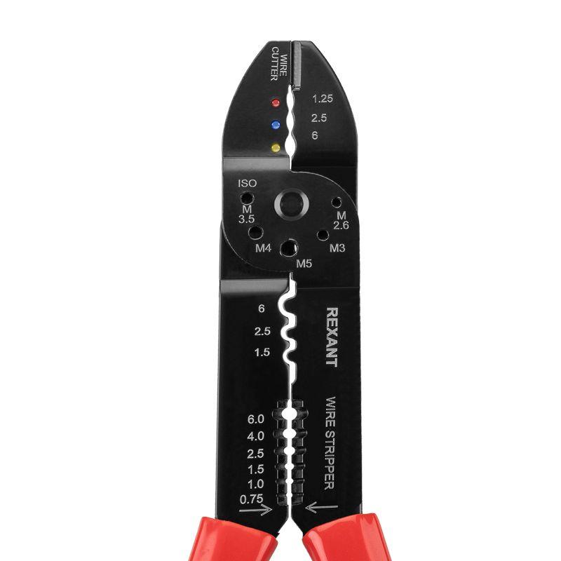 Кримпер для обжима након. и зачистки (HT-204 TL-204) Rexant 12-3033